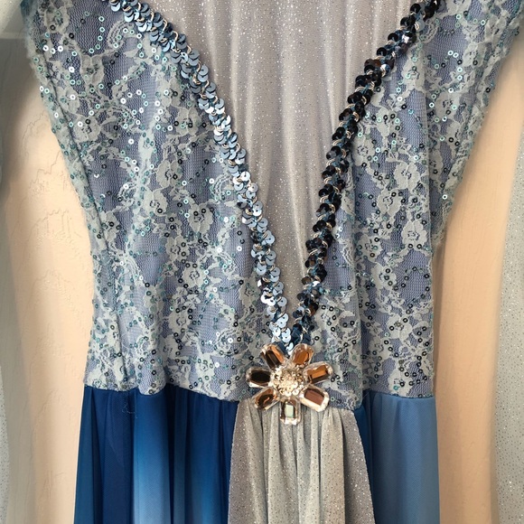 Blue Wish Dance Dress - Picture 3 of 4